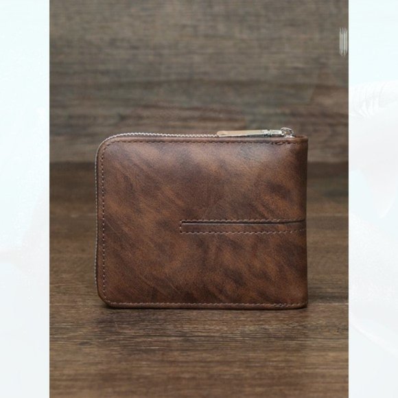 New Graphic Small Wallet coffee Brown 172 - Picture 3 of 4